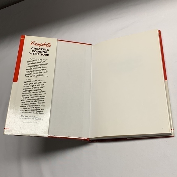 VINTAGE 1985 Campbell’s Soup Cookbook Hard Cover 224 Pages - Picture 2 of 9